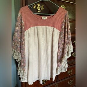 UMGEE waffle knit top